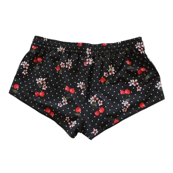 Endless Sun Women mini shorts Swim Pants Sherry print Size XL elastic waist sexy - Picture 4 of 7